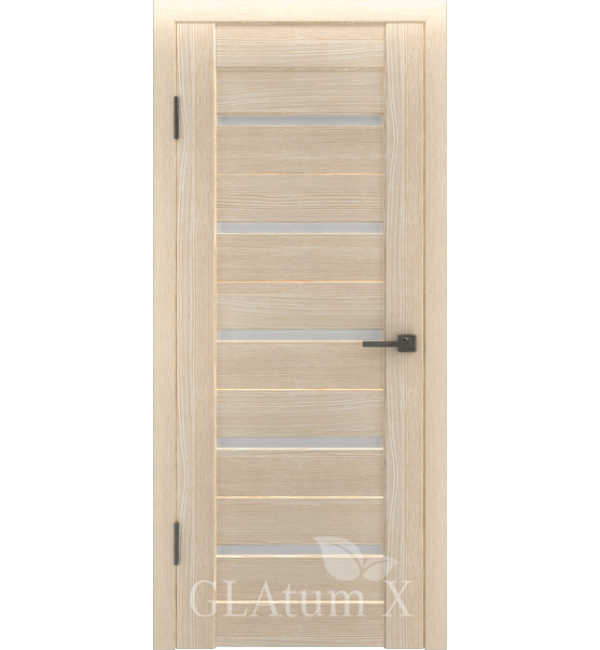 Межкомнатная дверь Greenline GLAtum X Модель Х 7 Капучино