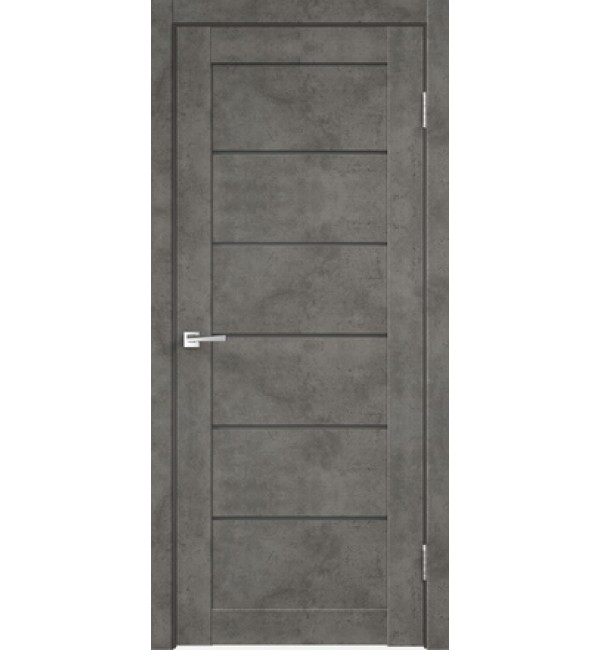 Межкомнатная дверь  LOFT 1 Бетон темно-серый