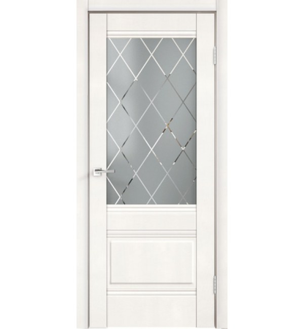 Межкомнатная дверь VellDoris Альто 2В эмалит белый