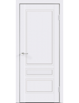 Межкомнатная дверь VellDoris Сканди 3р белая эмаль