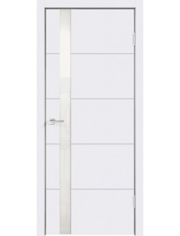 Межкомнатная дверь VellDoris Сканди F Z1 белая эмаль
