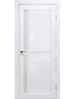 Межкомнатная дверь Медиана белый глянец
