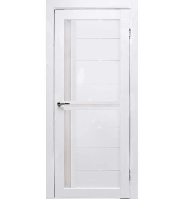 Межкомнатная дверь Медиана белый глянец