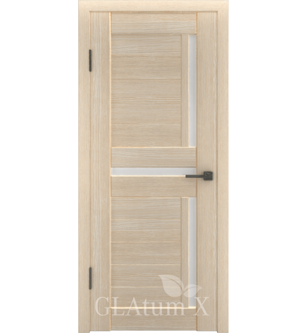 Межкомнатная дверь ВФД Greenline GLAtum X Модель Х 16 Капучино
