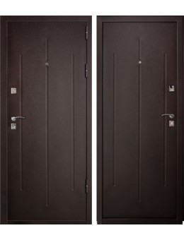 Входная дверь Ferroni Стройгост 7-2 Металл/металл (два замка) 