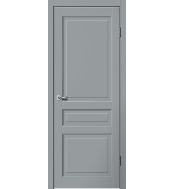Межкомнатная дверь FlyDoors Classic 3 ПГ серый