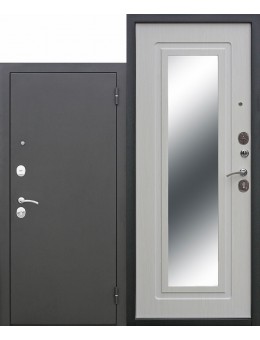 Входная дверь Ferroni Царское зеркало (муар, белый ясень)