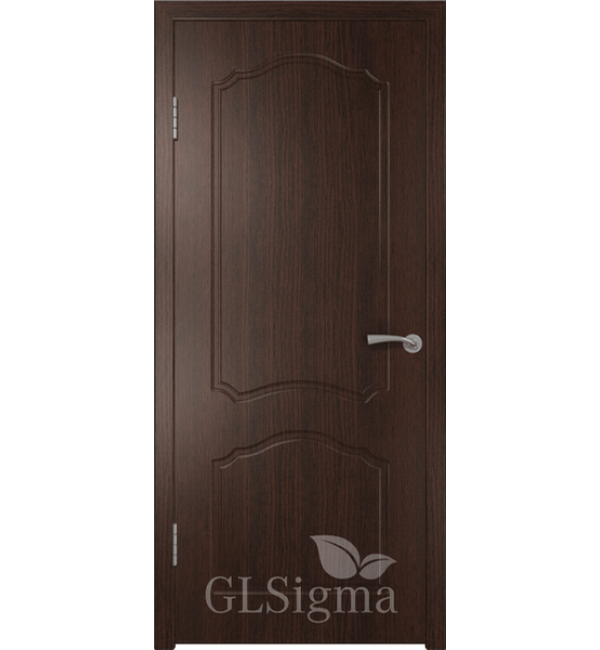 Межкомнатная дверь GL Sigma 31 ДГ глухая венге