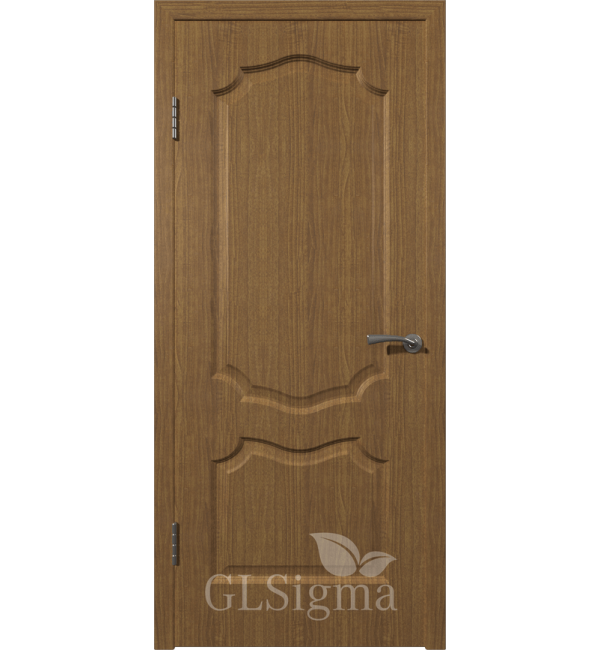 Межкомнатная дверь GL Sigma 91 ДГ глухая ольха голд