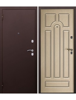 Входная дверь Аргус "Фортуна" беленый дуб