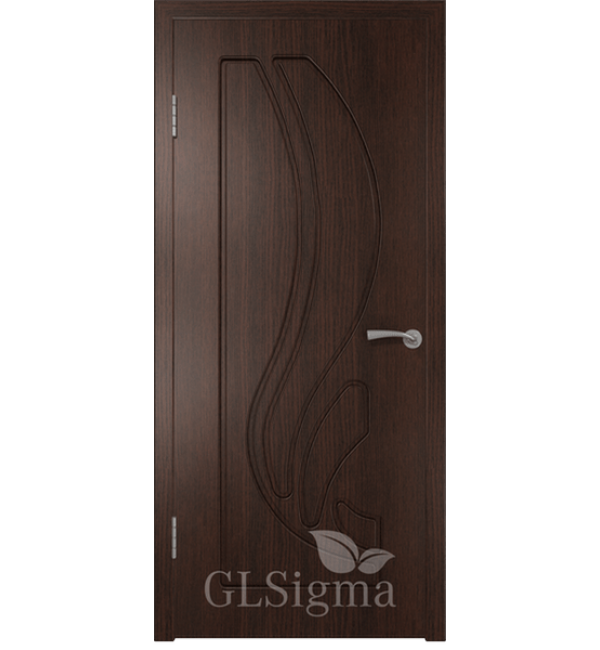 Межкомнатная дверь GL Sigma 81 ДГ глухая венге
