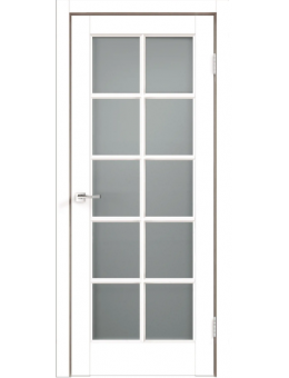 Межкомнатная дверь VellDoris SCANDI 4V белая эмаль