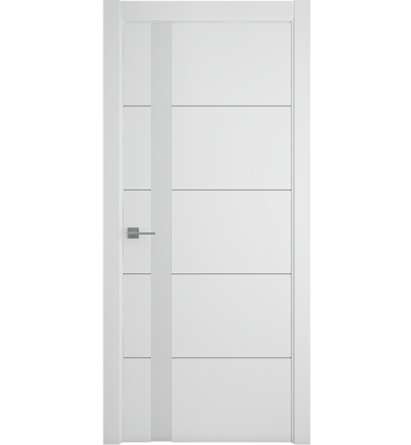 Межкомнатная дверь Albero Геометрия 7 Эмаль. Белый
