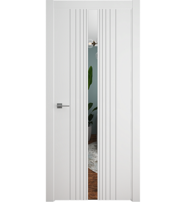 Межкомнатная дверь Albero Геометрия 8 Эмаль Белый