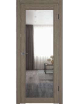 Межкомнатная дверь ВФД ATUM PRO 32 зеркало brun oak