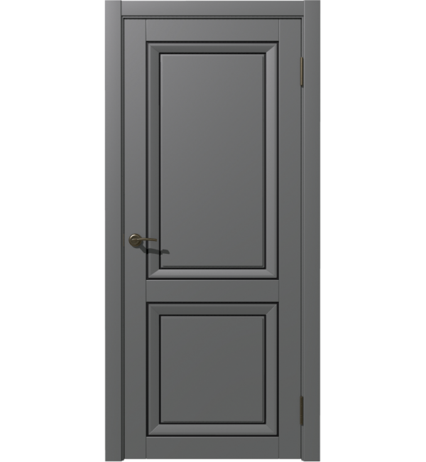 Межкомнатная дверь  Бета ДГ софт тач серый