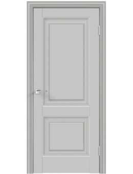 Межкомнатная дверь Velldoris ALTO 8 глухое, покрытие эмалит, светло-серый