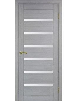  Межкомнатная дверь OPTIMA PORTE Парма 407.12 серый дуб мателюкс