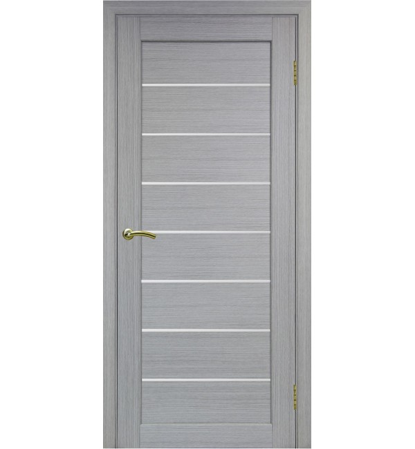 Межкомнатная дверь OPTIMA PORTE Парма 408.12 серый дуб мателюкс