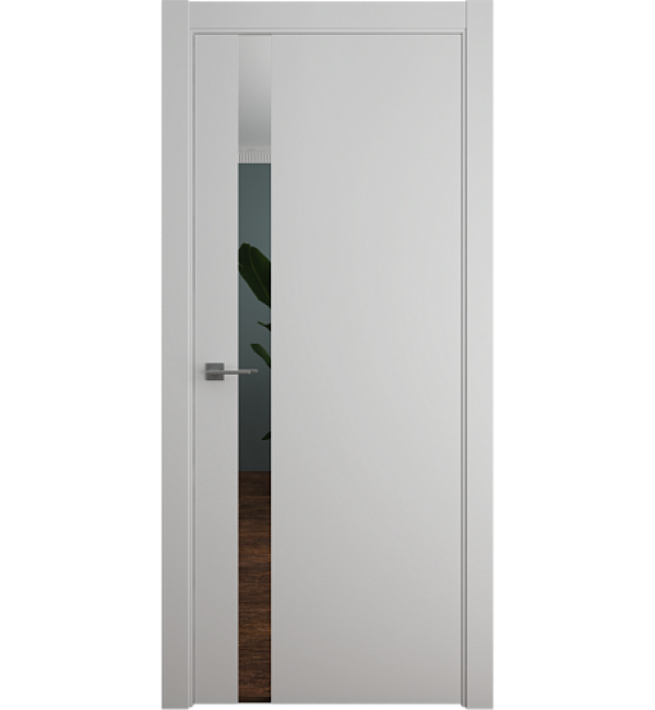 Межкомнатная дверь Albero Геометрия 5 Эмаль Серый