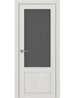 Межкомнатная дверь OPTIMA PORTE Турин 540ПФ.21 ясень серебристый, графит матовое