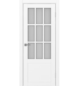 Межкомнатная дверь OPTIMA PORTE Турин 542ПФ.2221 белый снежный, мателюкс