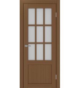 Межкомнатная дверь OPTIMA PORTE Турин 542ПФ.2221 орех, мателюкс