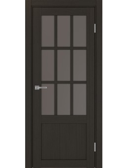 Межкомнатная дверь OPTIMA PORTE Турин 542ПФ.2221 венге, бронза