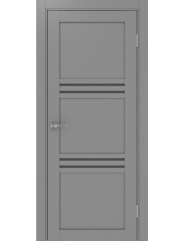 Межкомнатная дверь OPTIMA PORTE Турин 553.12 серый, графит