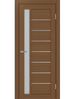 Межкомнатная дверь OPTIMA PORTE Турин 554АППSC орех, мателюкс