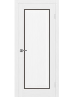 Межкомнатная дверь OPTIMA PORTE Тоскана 601С.21 белый лед, бронза