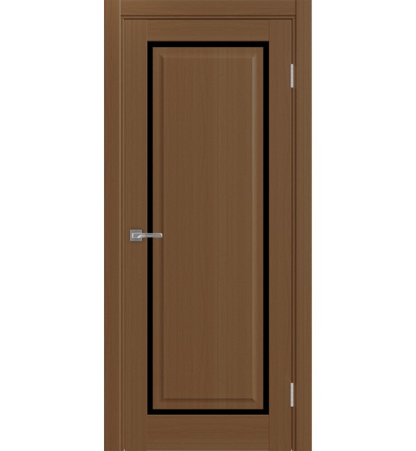 Межкомнатная дверь OPTIMA PORTE Тоскана 601С.21 орех, LACчерный