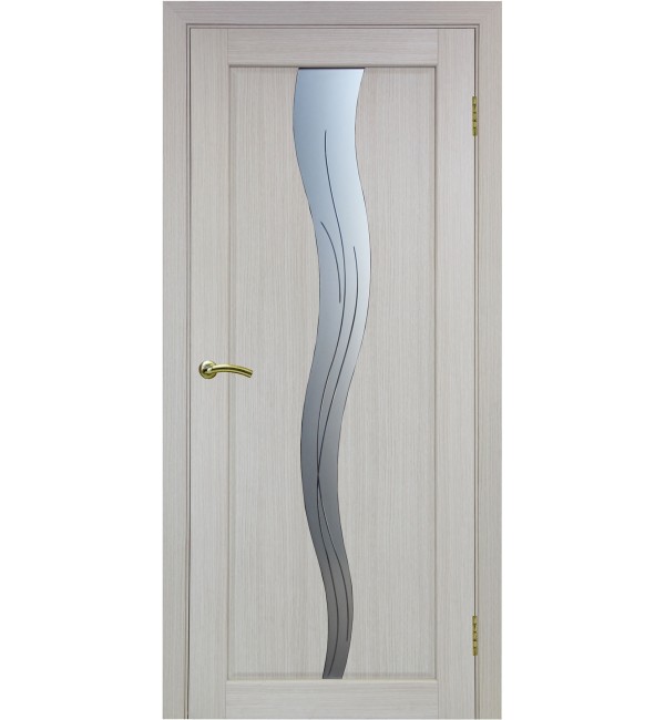 Межкомнатная дверь OPTIMA PORTE  Сицилия 730.121 беленый дуб