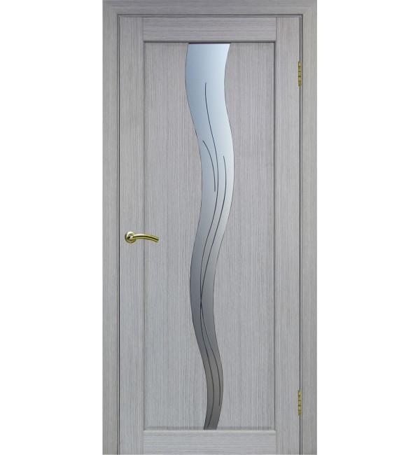Межкомнатная дверь OPTIMA PORTE Сицилия 730.121 серый дуб