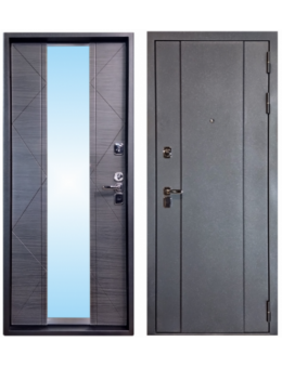 Входная дверь БМВД Квадро-Z с зеркалом