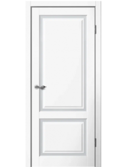 Межкомнатная дверь ESTETIC 02 ПГ белый, мателюкс