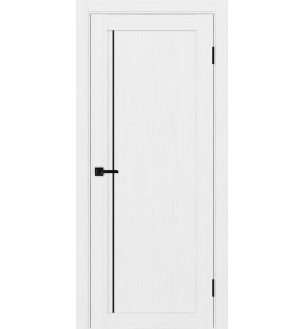 Межкомнатная дверь OPTIMA PORTE Турин 565 АПП молдинг SВ.11 белый лед