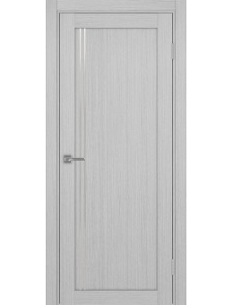 Межкомнатная дверь OPTIMA PORTE Турин 566 АПП молдинг SC.111 дуб серый