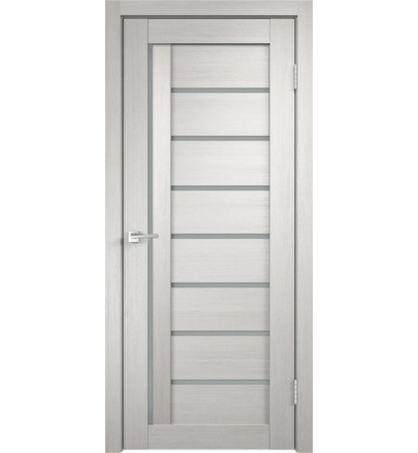 Межкомнатная дверь VellDoris Уника 3 стекло мателюкс , цвет белый