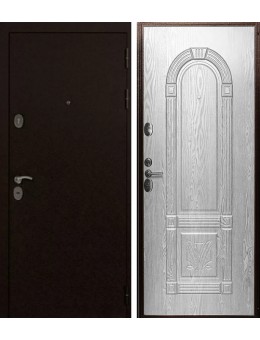 Входная дверь GARDA "3К - 3D" беленый дуб