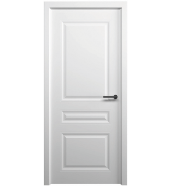 Межкомнатная дверь Albero Стиль 2 Глухая Эмаль Белый