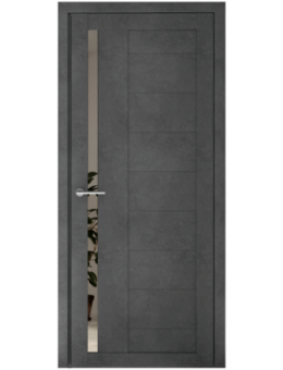Межкомнатная дверь Albero Валенсия бетон темный
