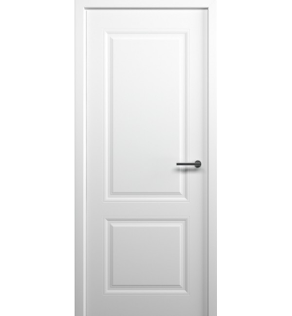 Межкомнатная дверь Albero Стиль 1 Глухая Эмаль Белый