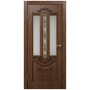 Межкомнатная дверь VellDoris Олимпия дуб янтарный Стекло сатинат матовое