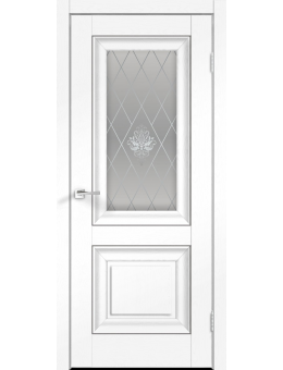 Межкомнатная дверь VellDoris  ALTO 7V ясень белый структурный