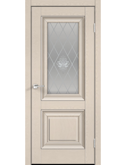 Межкомнатная дверь VellDoris  ALTO 7V ясень капучино структурный
