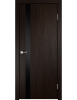 Межкомнатная дверь VellDoris SMART Z1 венге лакобель черный
