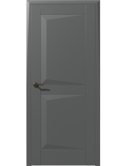Межкомнатная дверь  Аккорд 2 ДГ софт тач серый