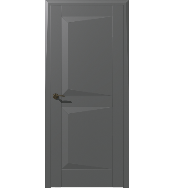 Межкомнатная дверь  Аккорд 2 ДГ софт тач серый