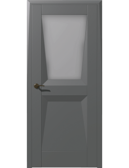 Межкомнатная дверь  Аккорд ДО софт тач серый